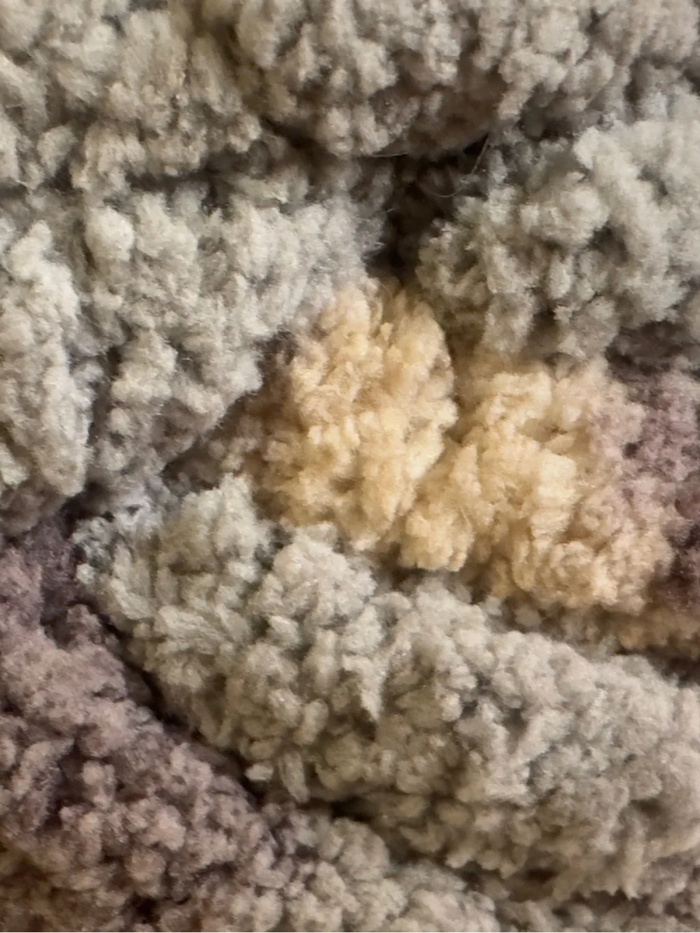Bernat Blanket Yarn Big Silver Steel 100% Polyester #7 Jumbo Chunky Style 51058